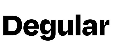 It was my attempt at creating something for corporate type systems, and admittedly didn't come out as neutral as was my ambition. . Degular font download